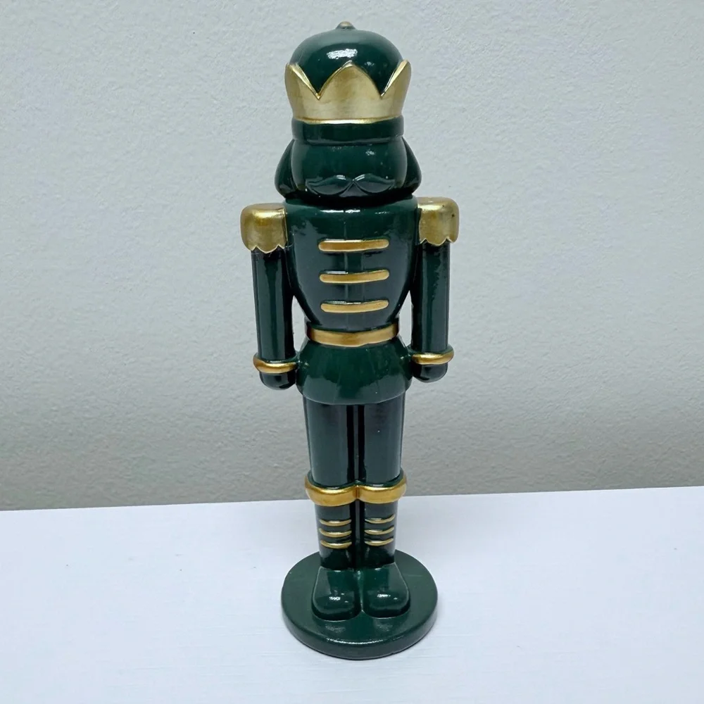 NEW Target Bullseye Playground Green w/ Gold Accents 6.4” Christmas Nutcracker